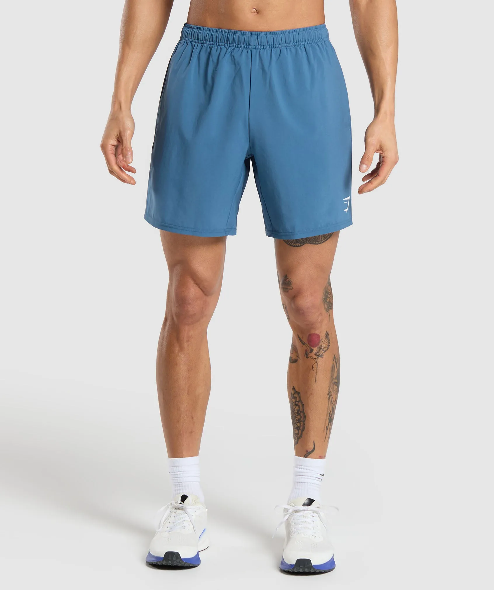 Gymshark Arrival 7" Shorts - Utility Blue