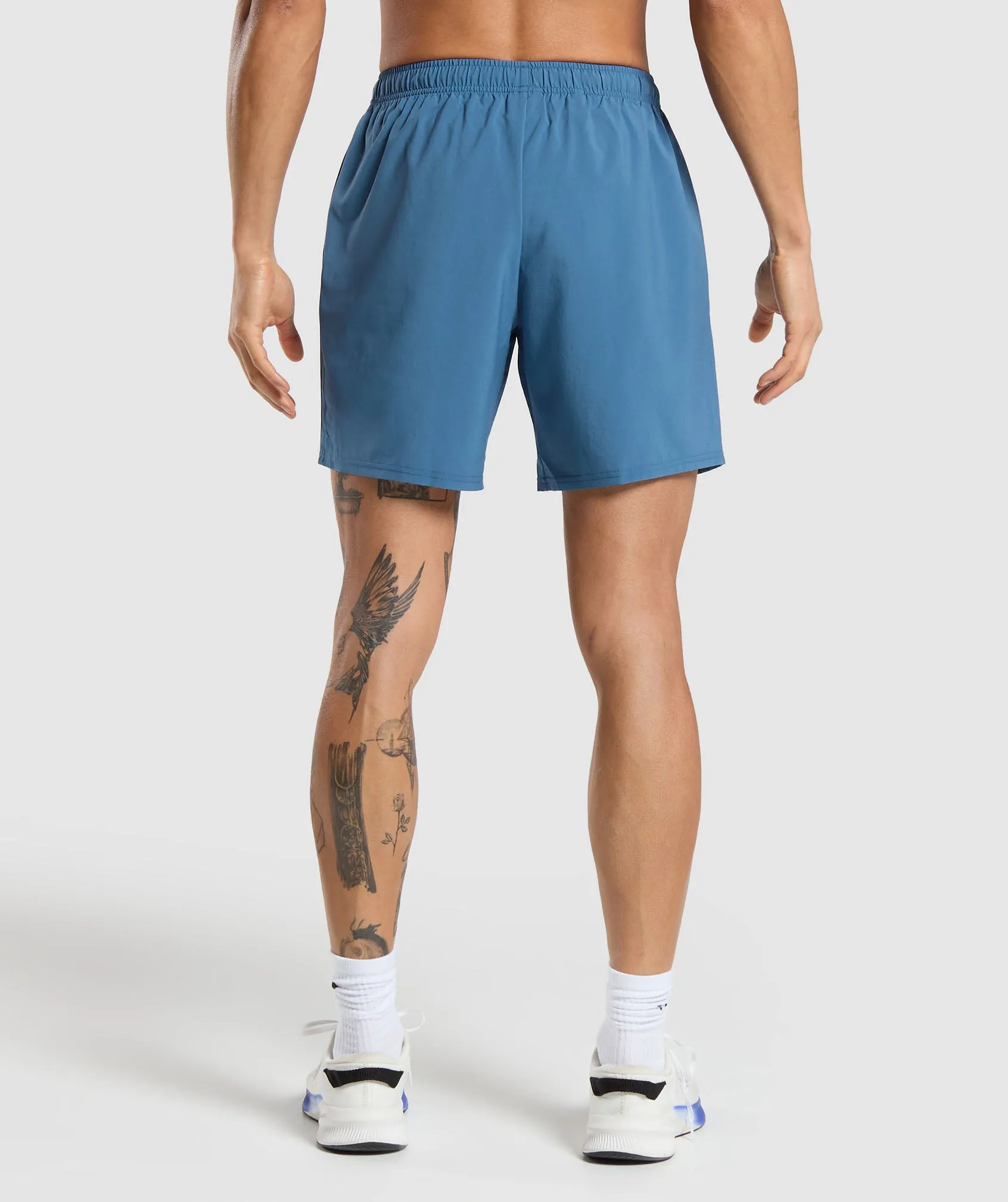 Gymshark Arrival 7" Shorts - Utility Blue