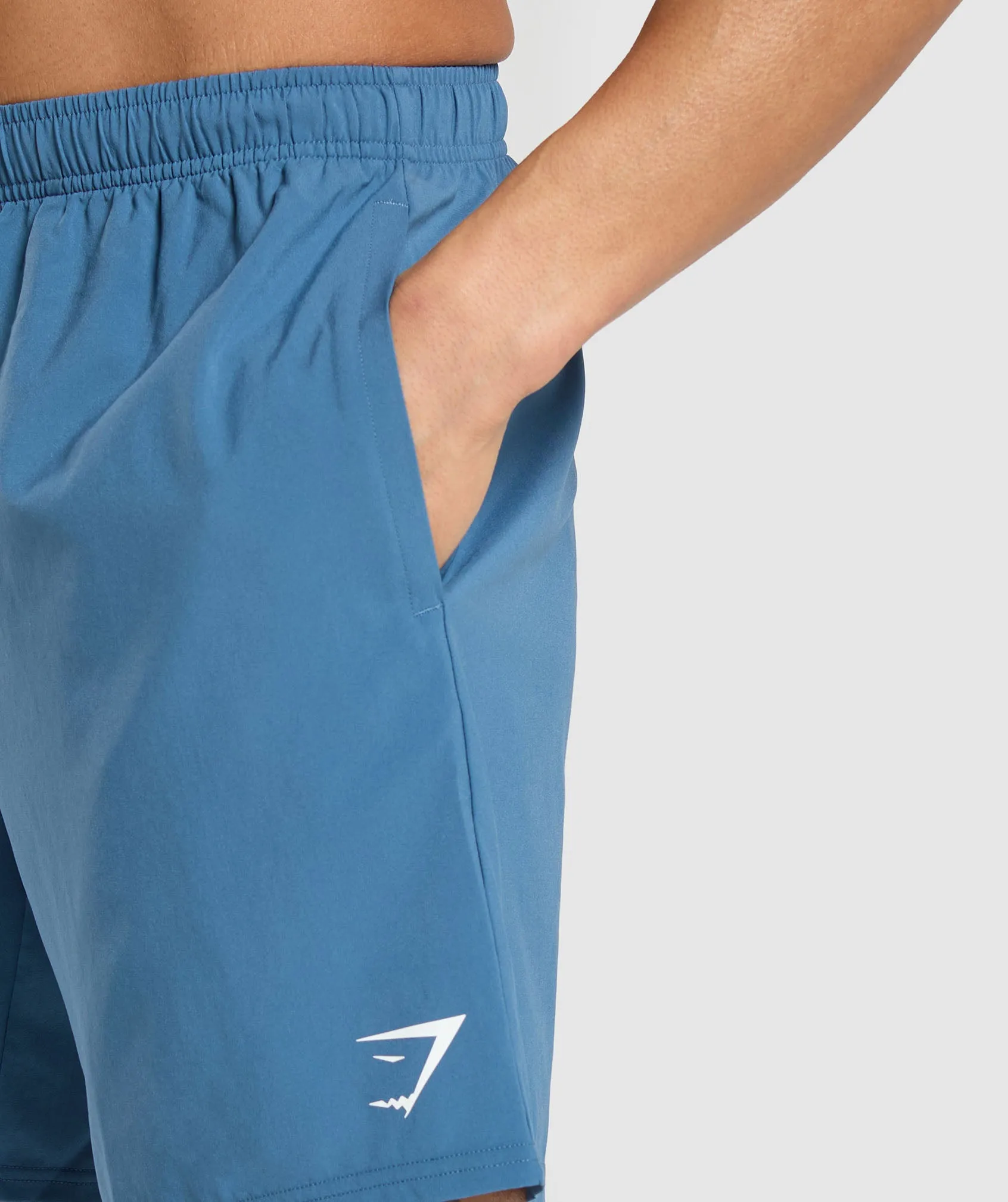 Gymshark Arrival 7" Shorts - Utility Blue