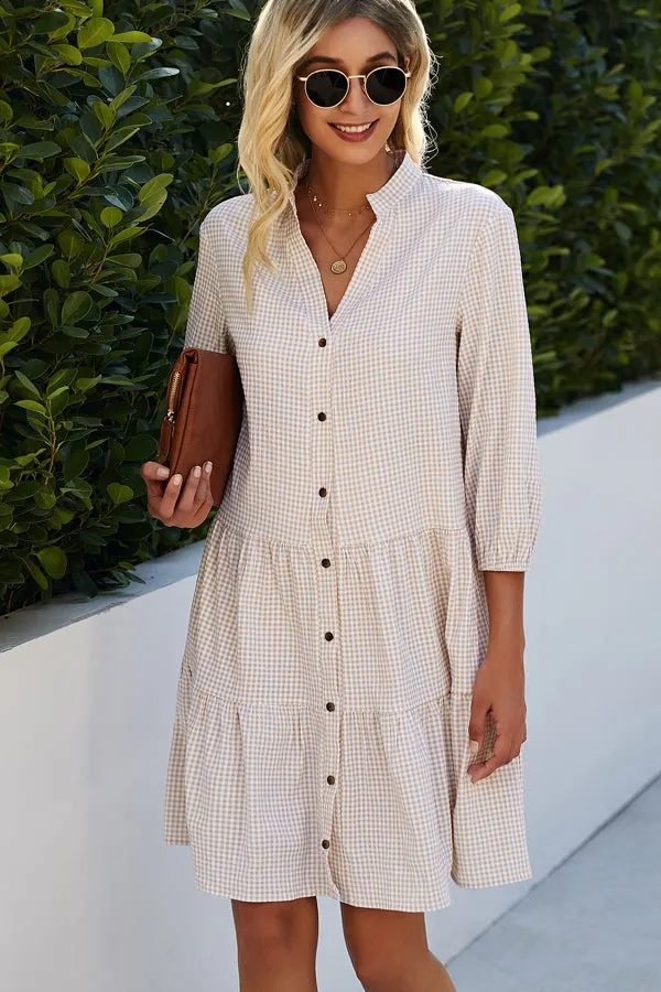 Halter Neck Polka Trendy Dot Print Casual Dress