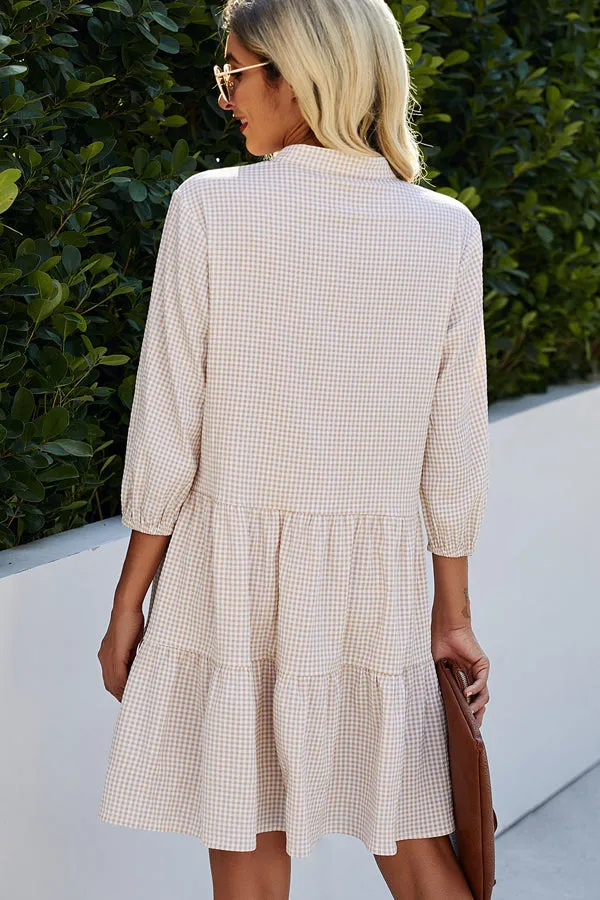 Halter Neck Polka Trendy Dot Print Casual Dress