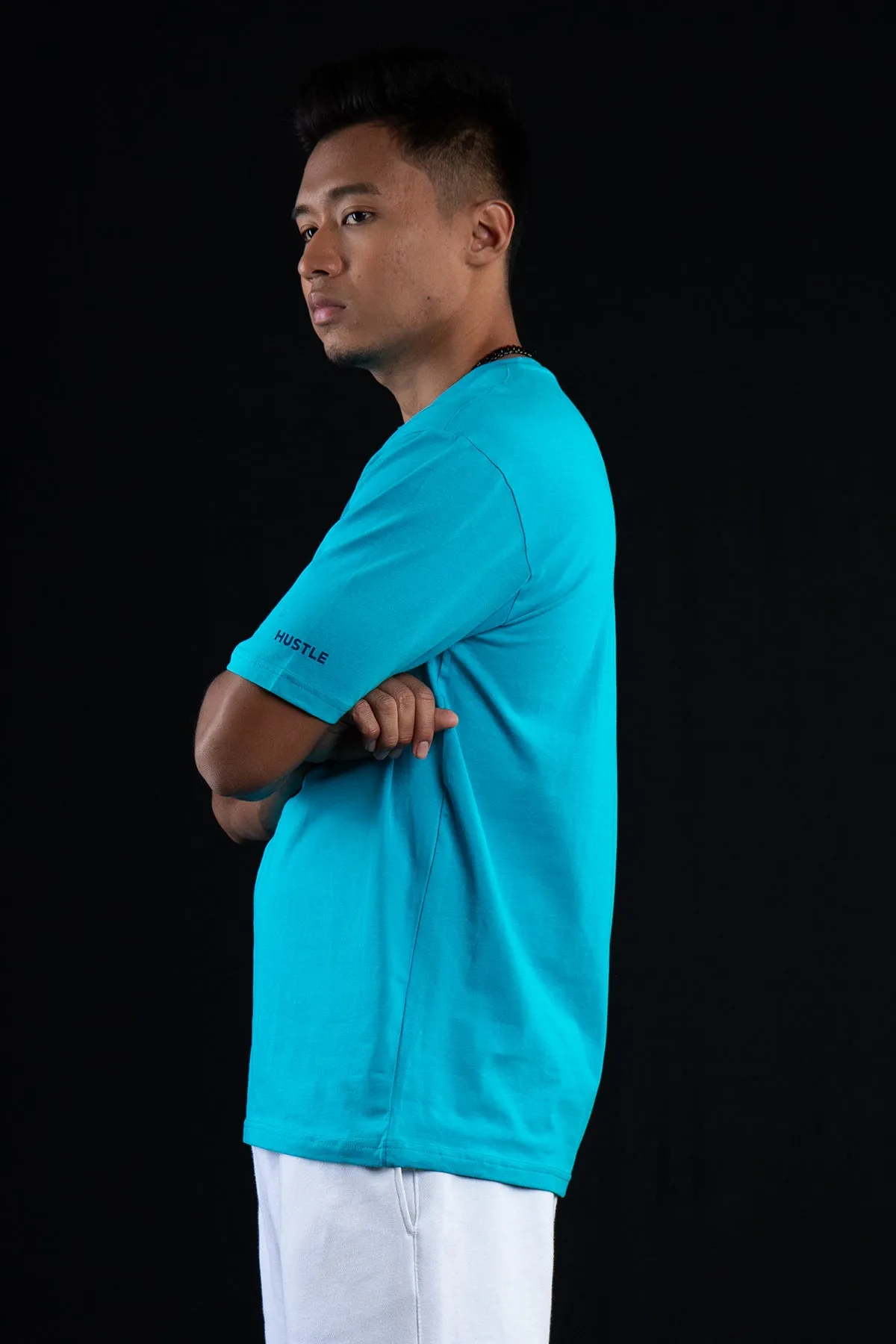 Hustle Men's Oversized Tee