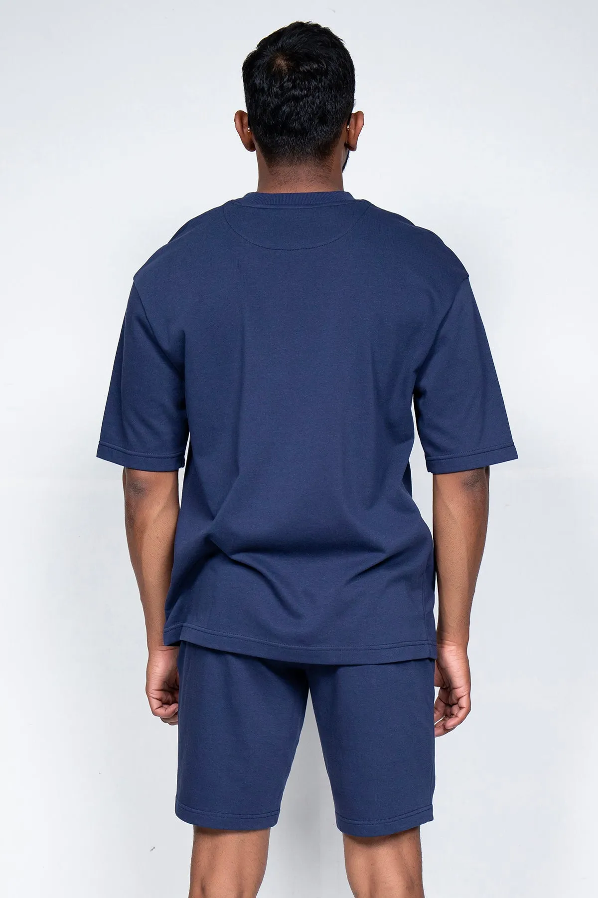 Hustle Monochromatic Oversized Tee