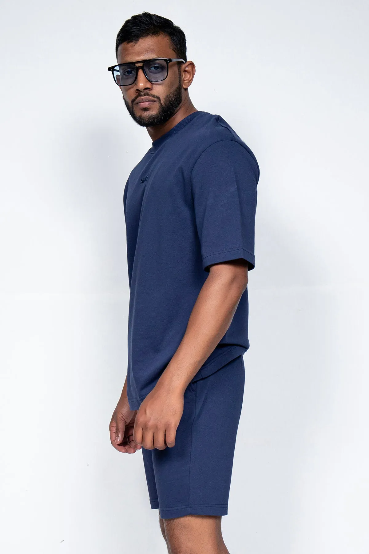 Hustle Monochromatic Oversized Tee