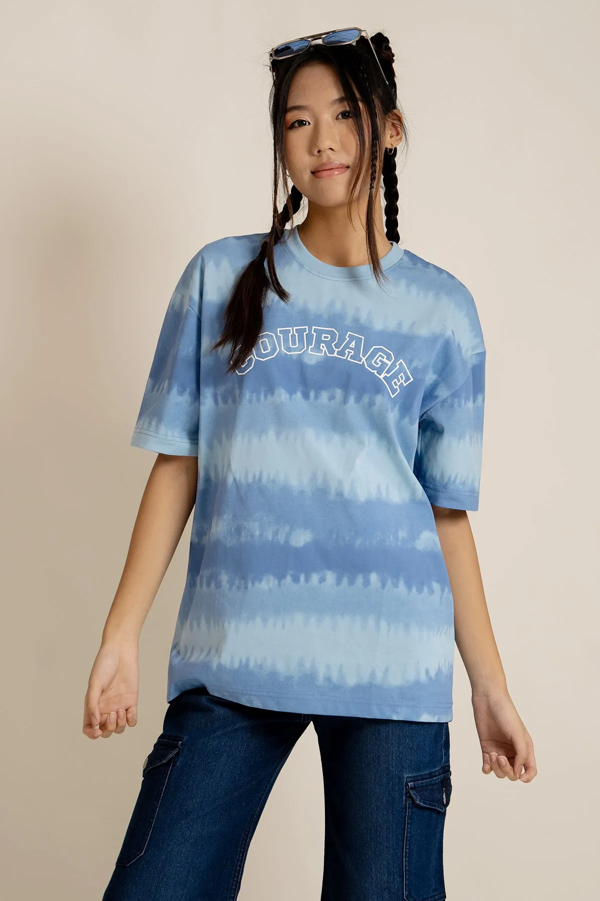 Hustle Premium 'Courage' Casual T-Shirt
