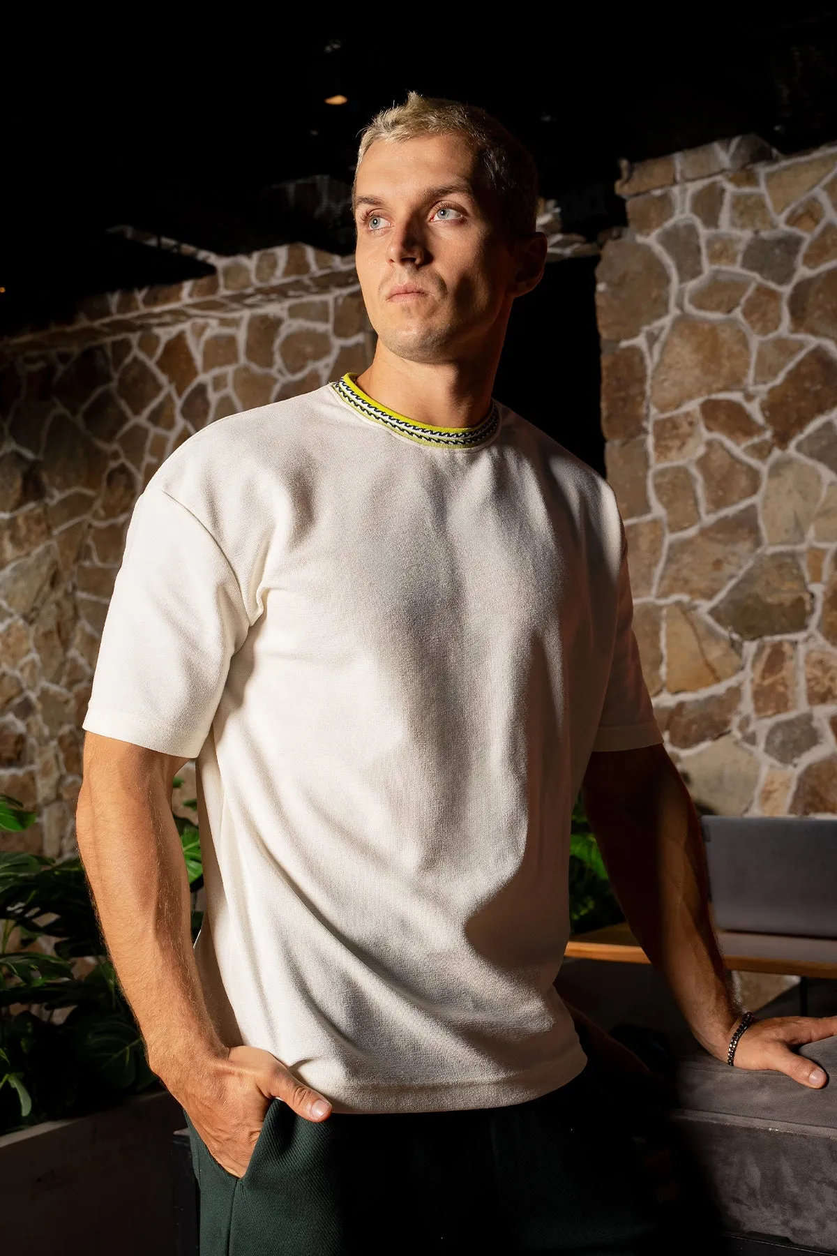 Hustle Premium Elite Men's Relax Fit Casual Oversize T-Shirt