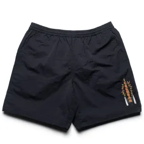 Ice Cream Peace Shorts - Black