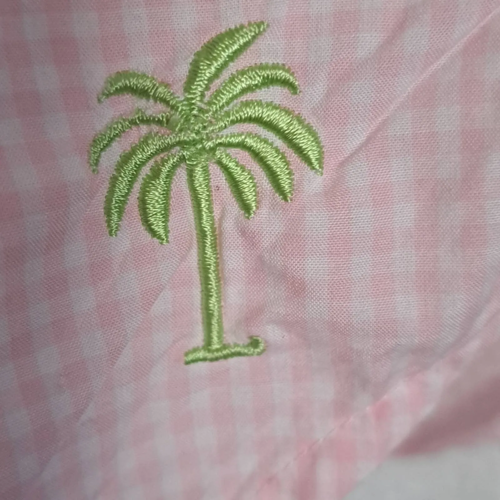 Lilly Pulitzer Resort Fit Gingham Check Button Down Shirt XS