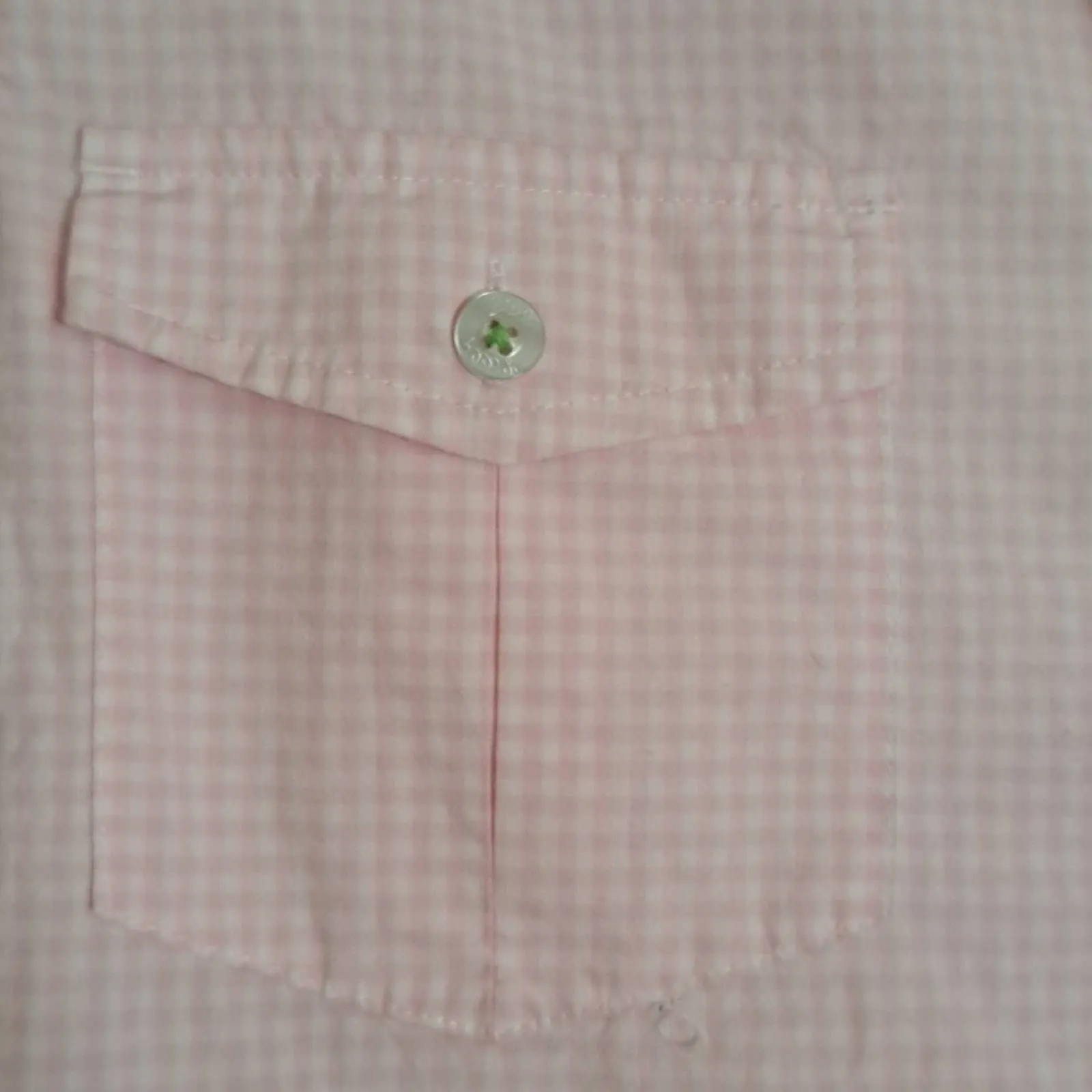 Lilly Pulitzer Resort Fit Gingham Check Button Down Shirt XS