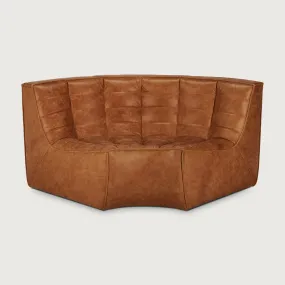 N701 Sofa Round Corner - Old Saddle