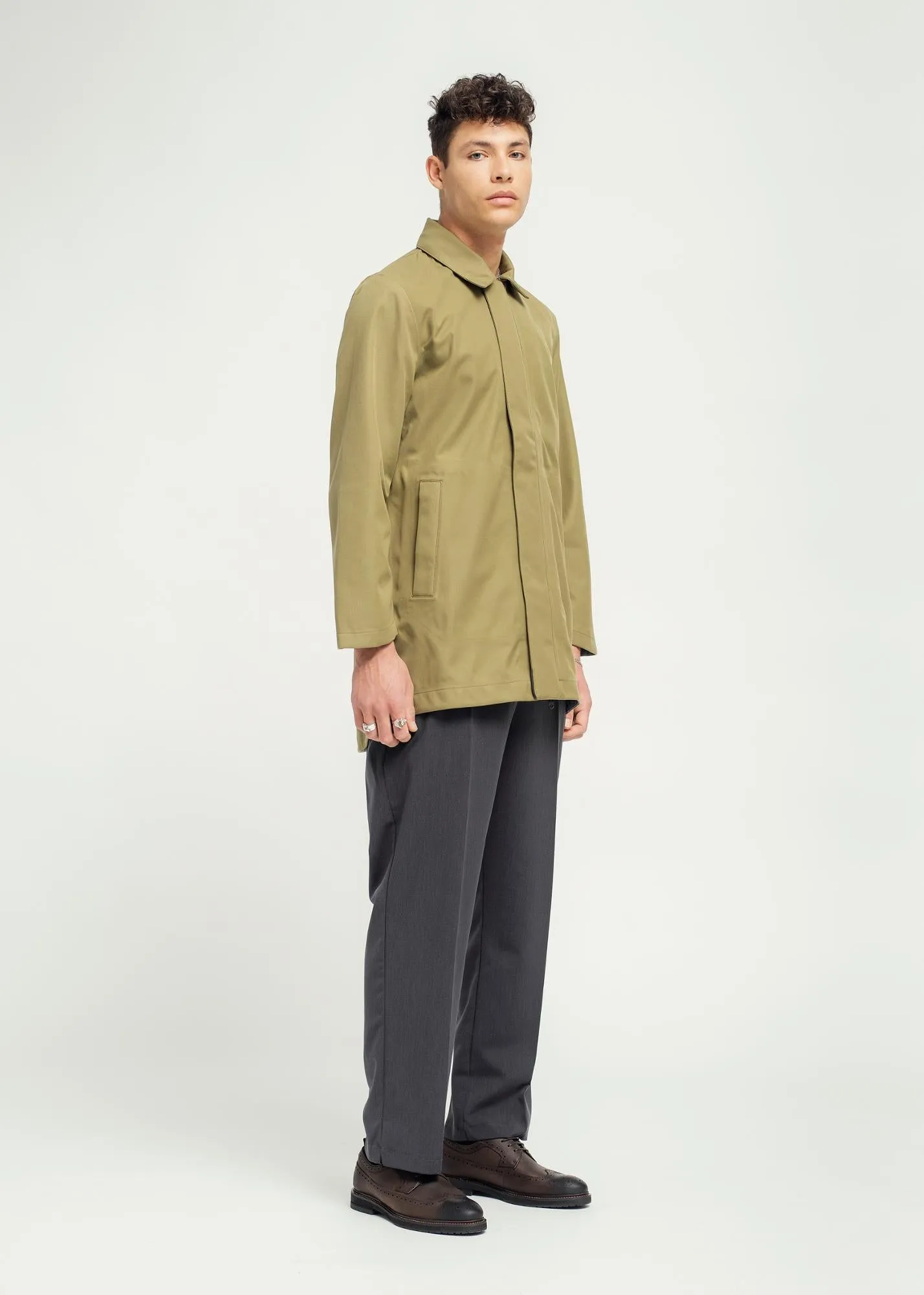 Orkan Coat Mens - Lizard Green