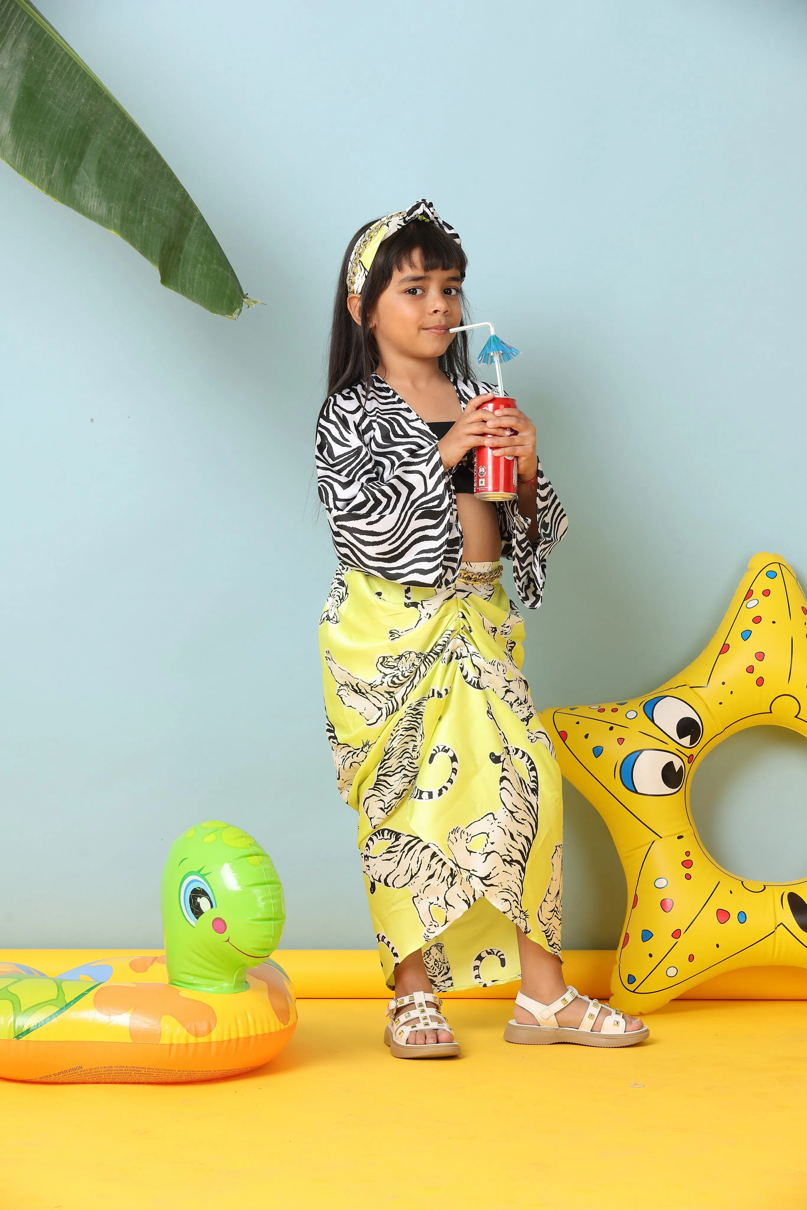 Pre-Order-Animal Printed Skirt and Top