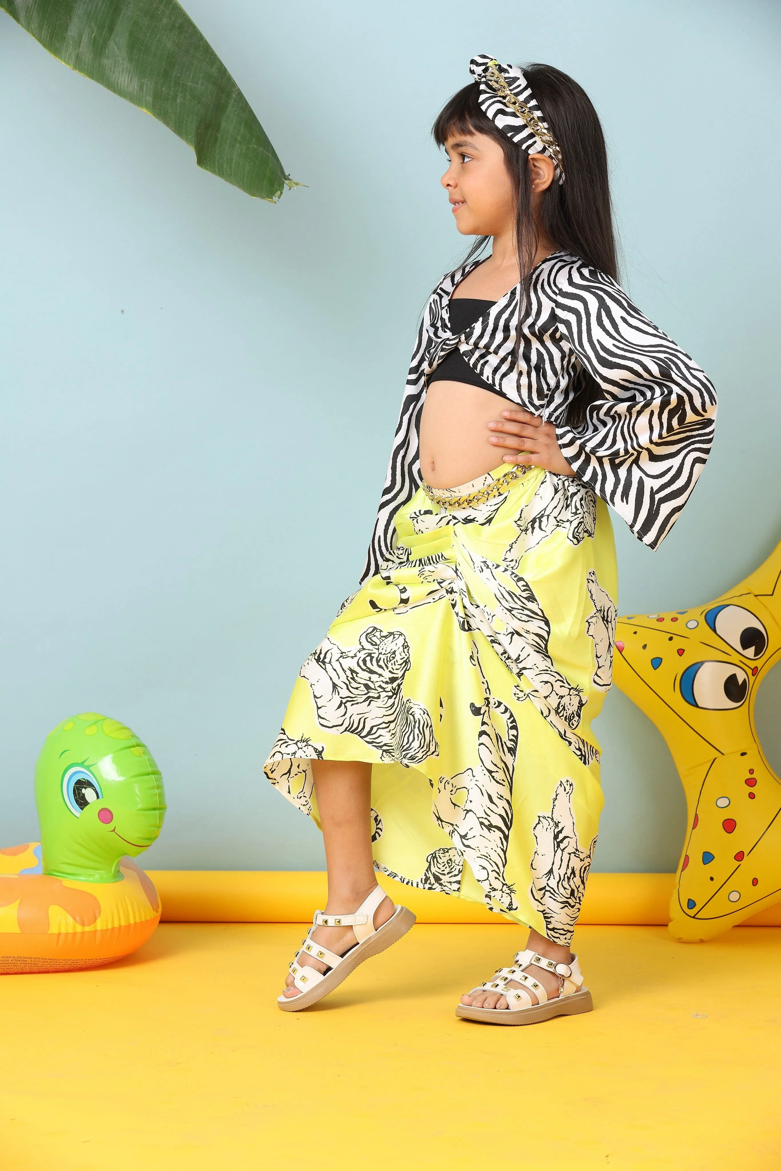 Pre-Order-Animal Printed Skirt and Top