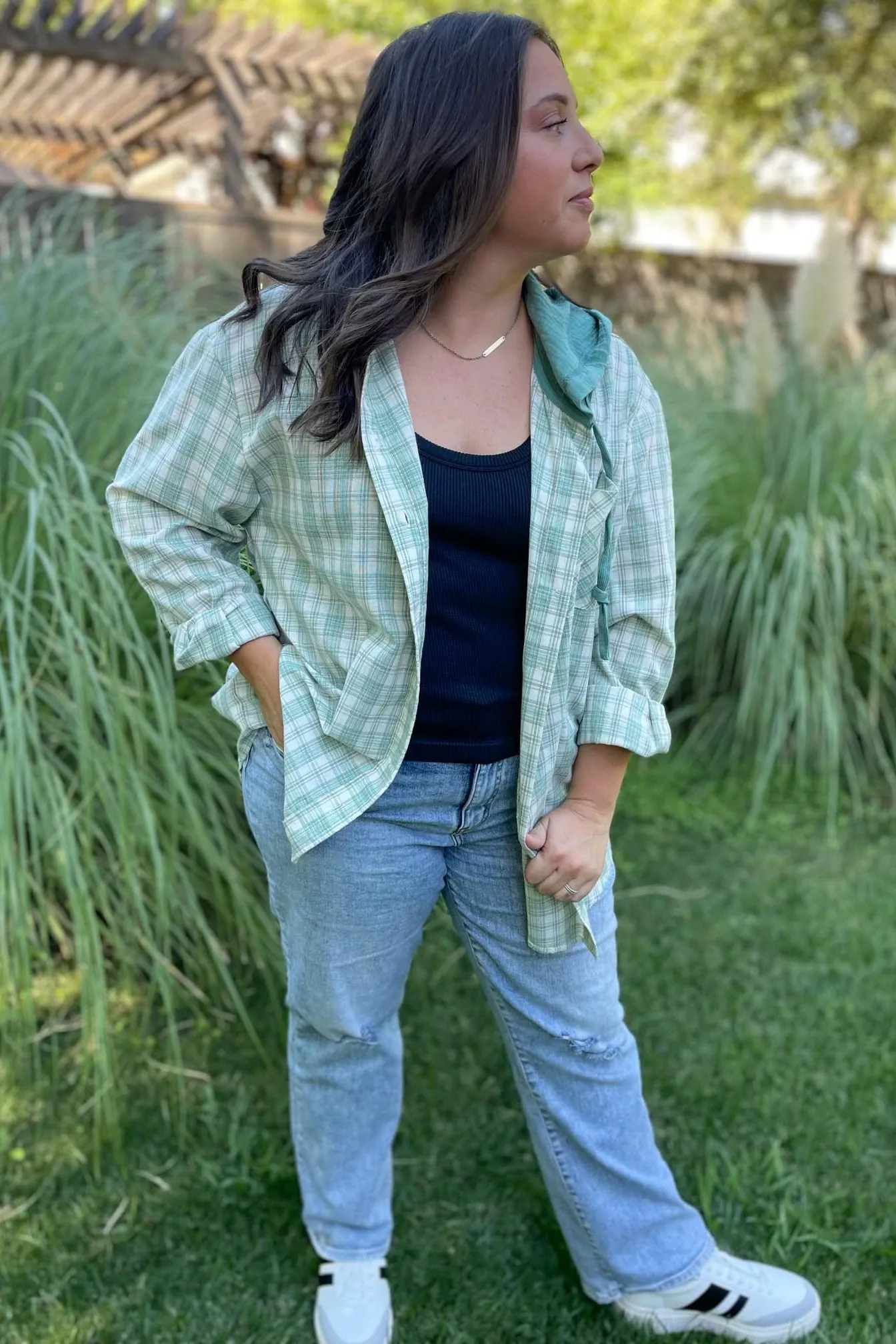PREORDER: Laramie Hooded Button Up in Four Colors
