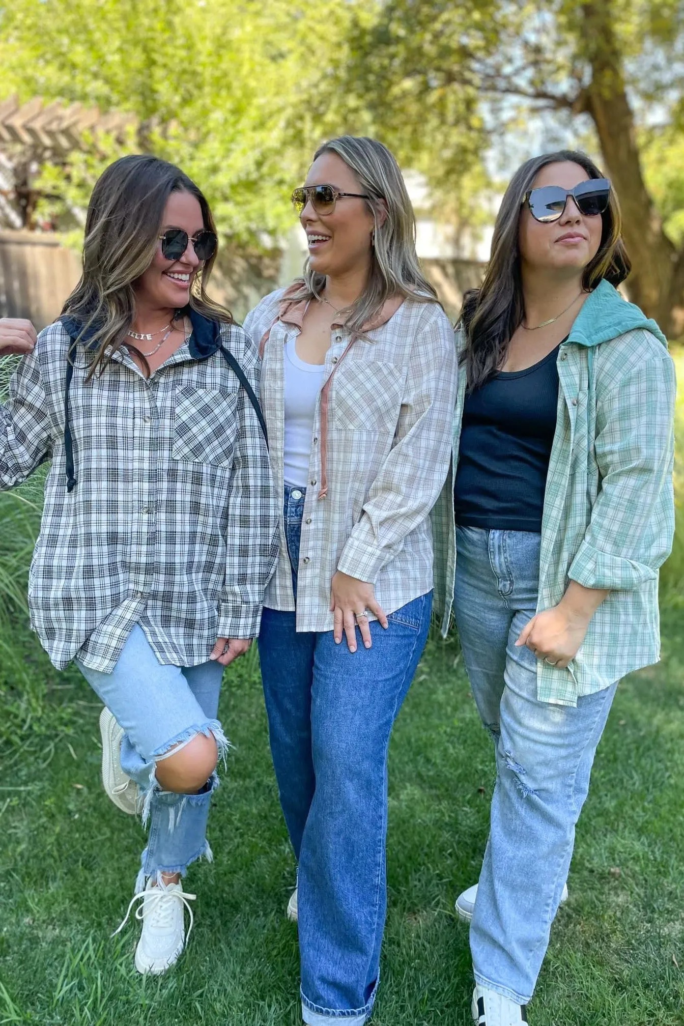 PREORDER: Laramie Hooded Button Up in Four Colors
