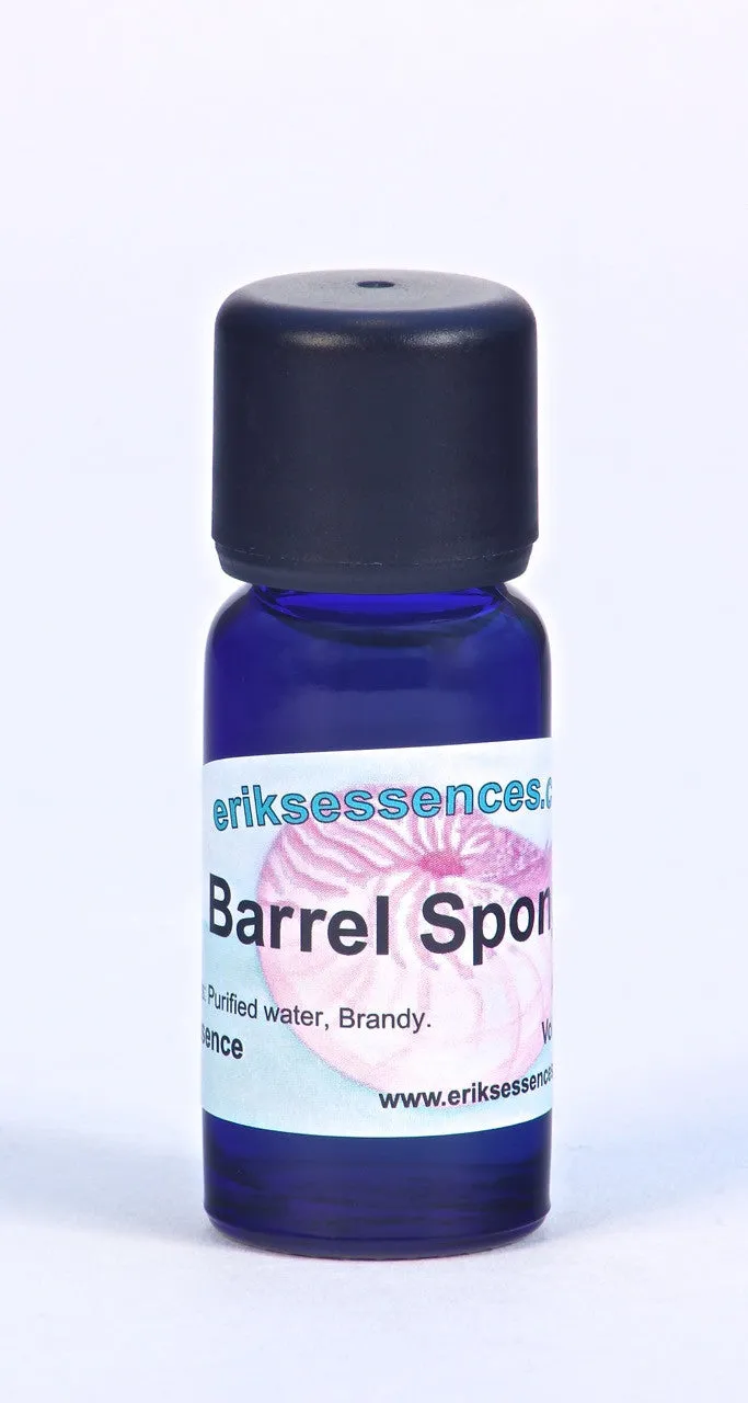 SE 02. Barrel Sponge - turquoise blue/indigo Sea Essence. 15ml
