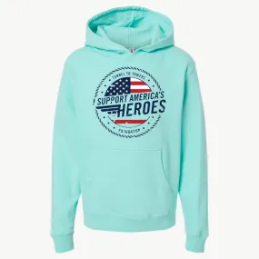 T2T Heroes Hoodie – YOUTH (Mint) - CLOSEOUT