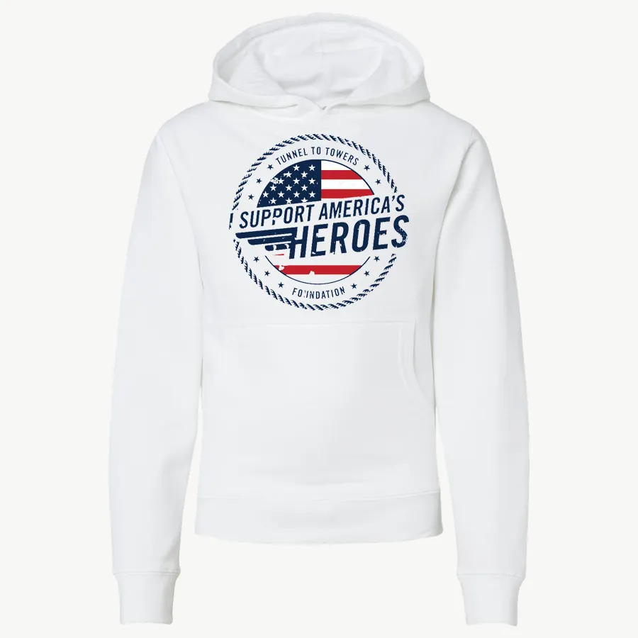 T2T Heroes Hoodie – YOUTH (White) - CLOSEOUT