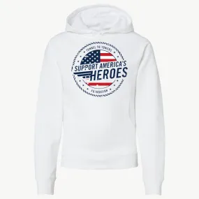 T2T Heroes Hoodie – YOUTH (White) - CLOSEOUT