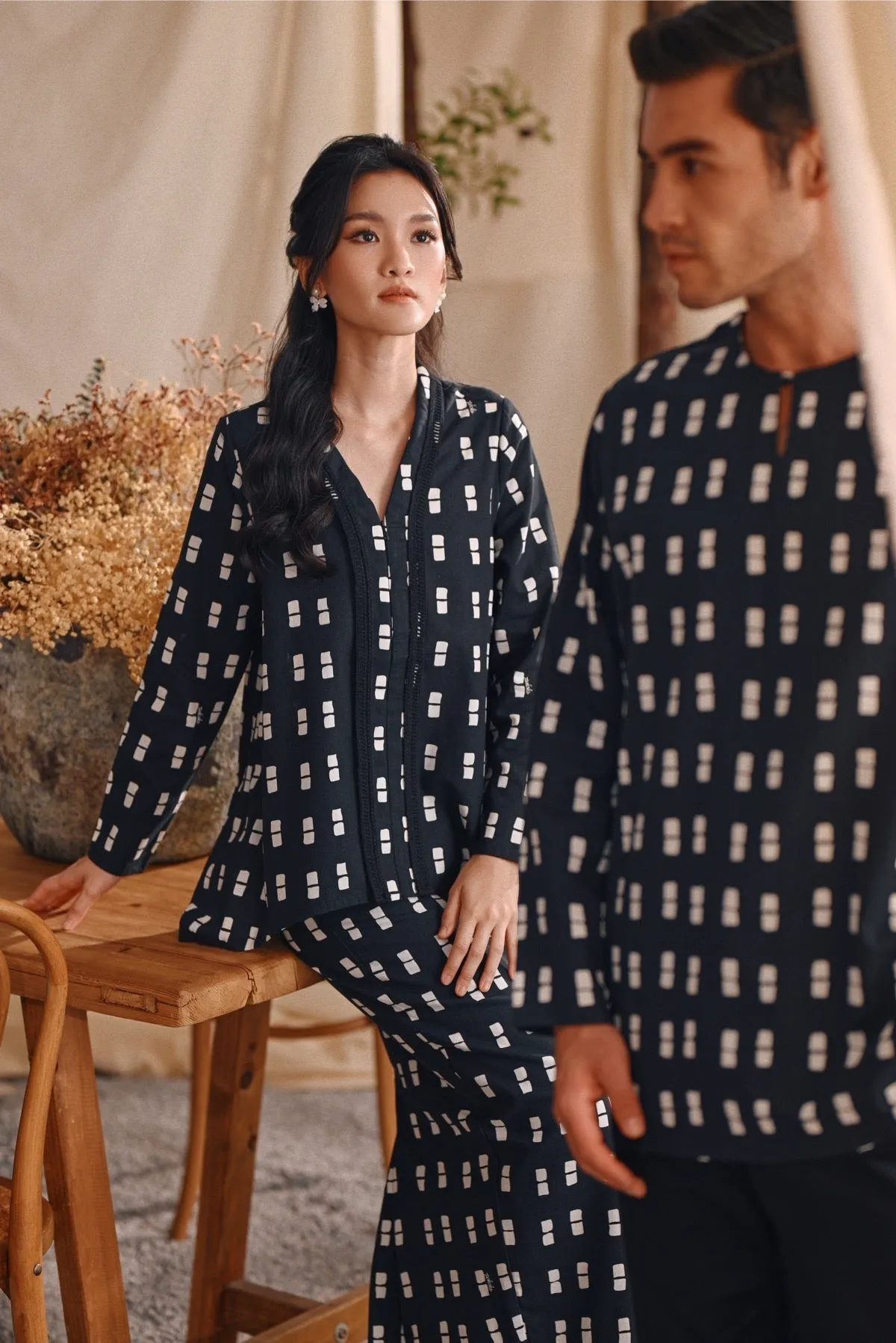 The Bayu Men Kurta - Dusk