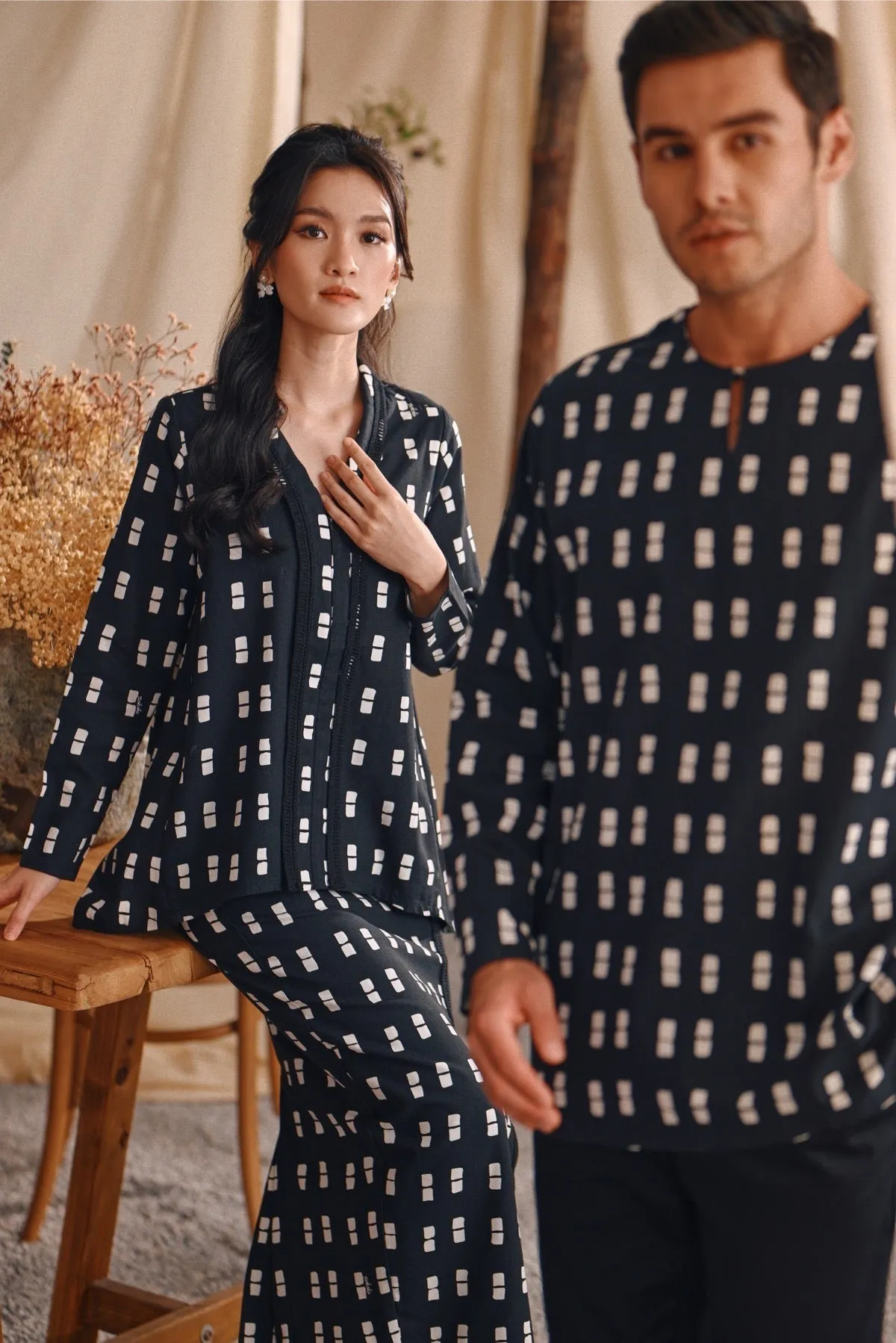 The Bayu Men Kurta - Dusk