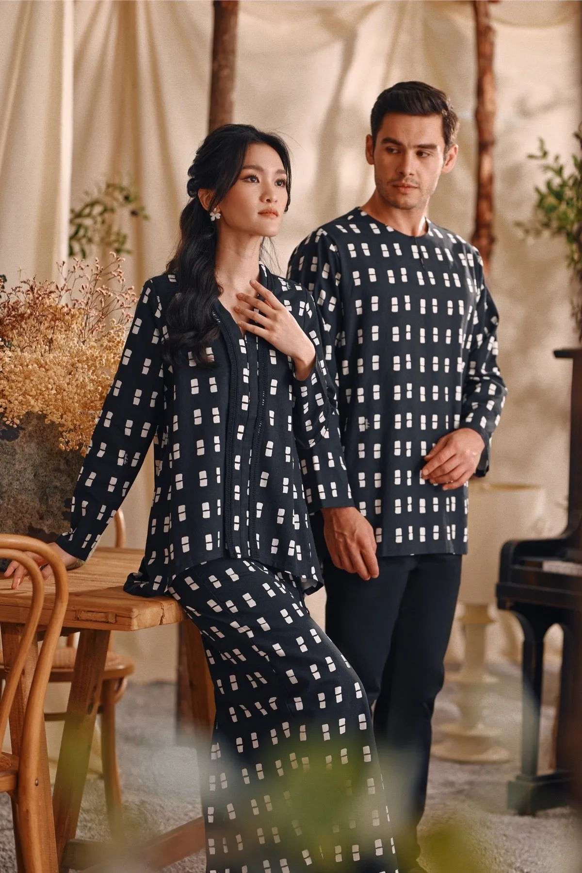 The Bayu Men Kurta - Dusk