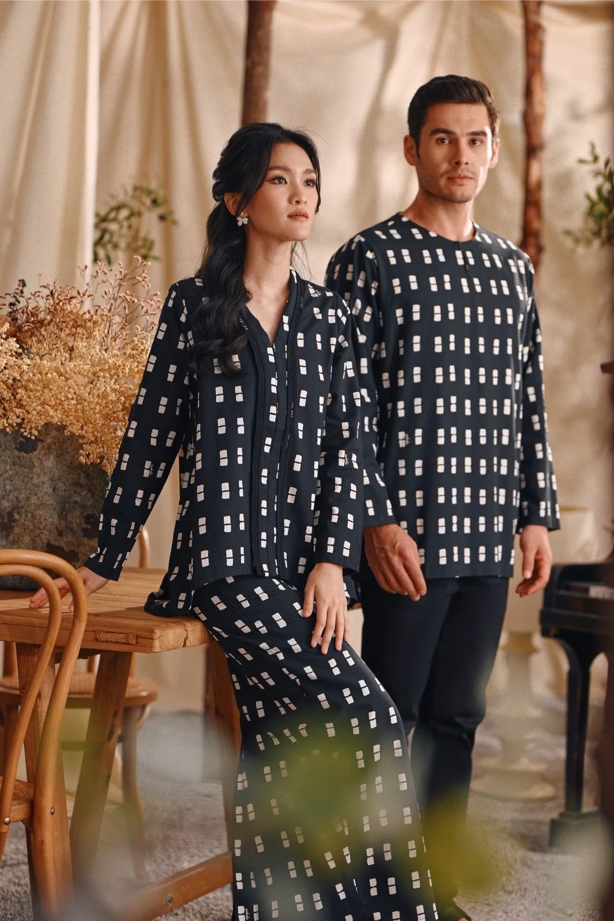 The Bayu Men Kurta - Dusk