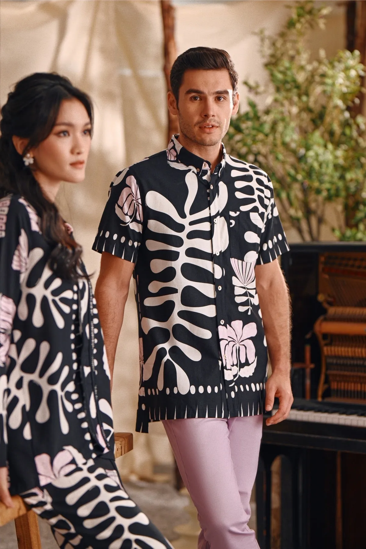 The Bayu Women Kebaya Top - Wild