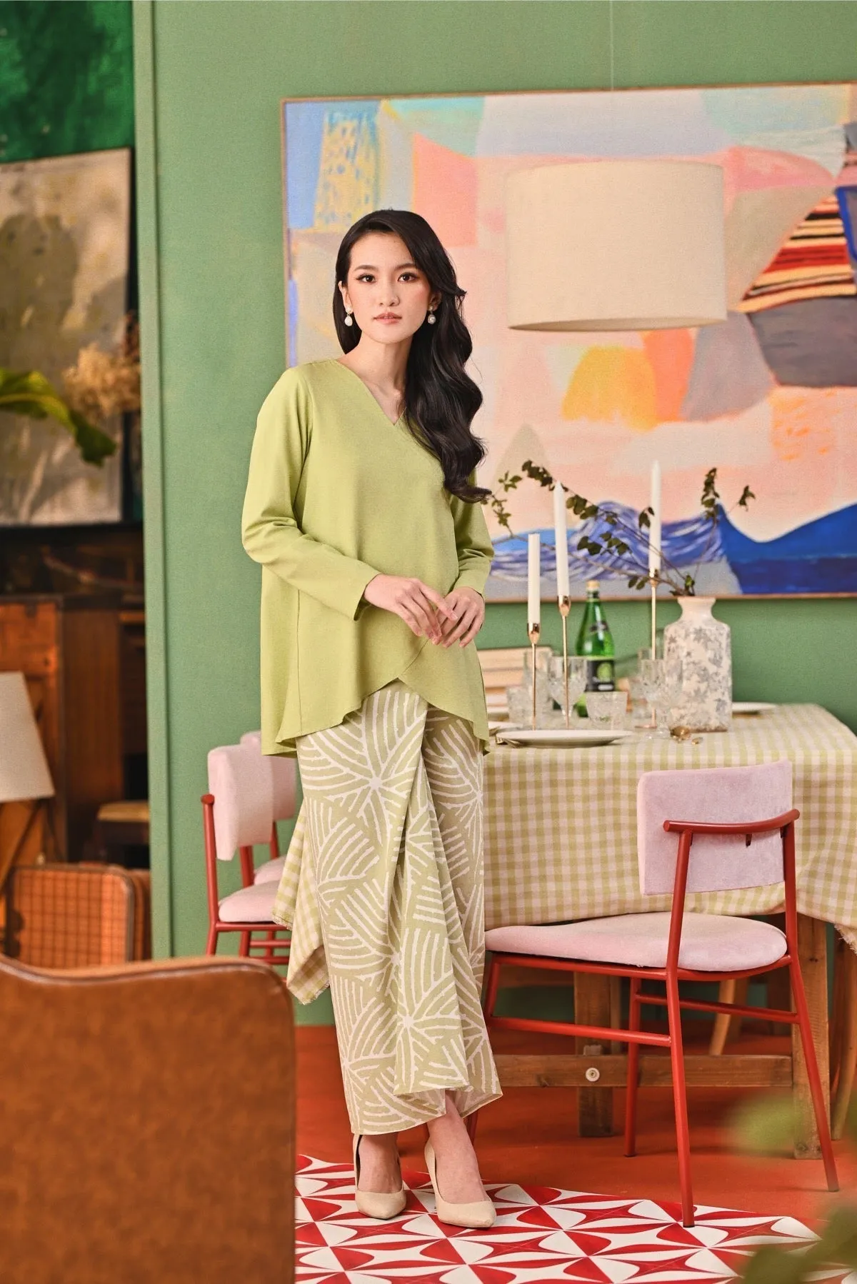 The Capai Women Wrap Skirt - Hope