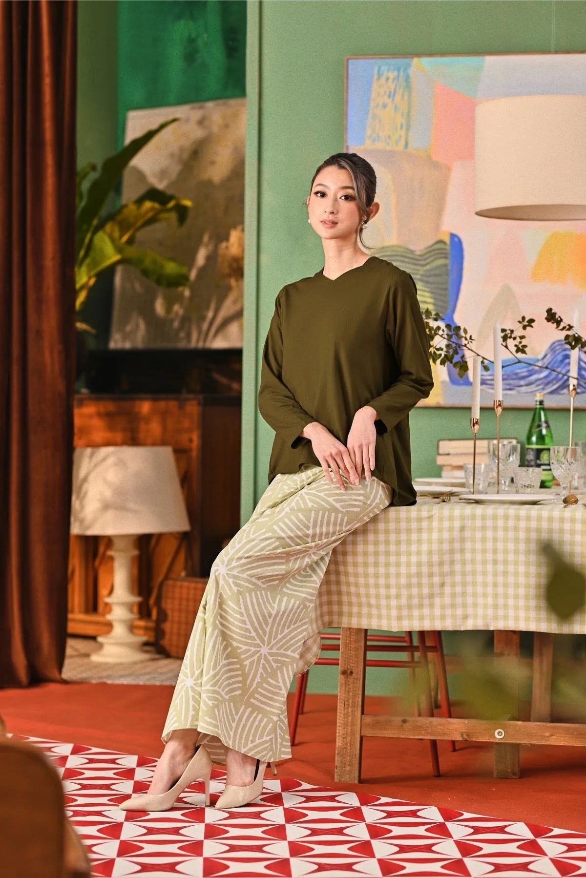 The Capai Women Wrap Skirt - Hope