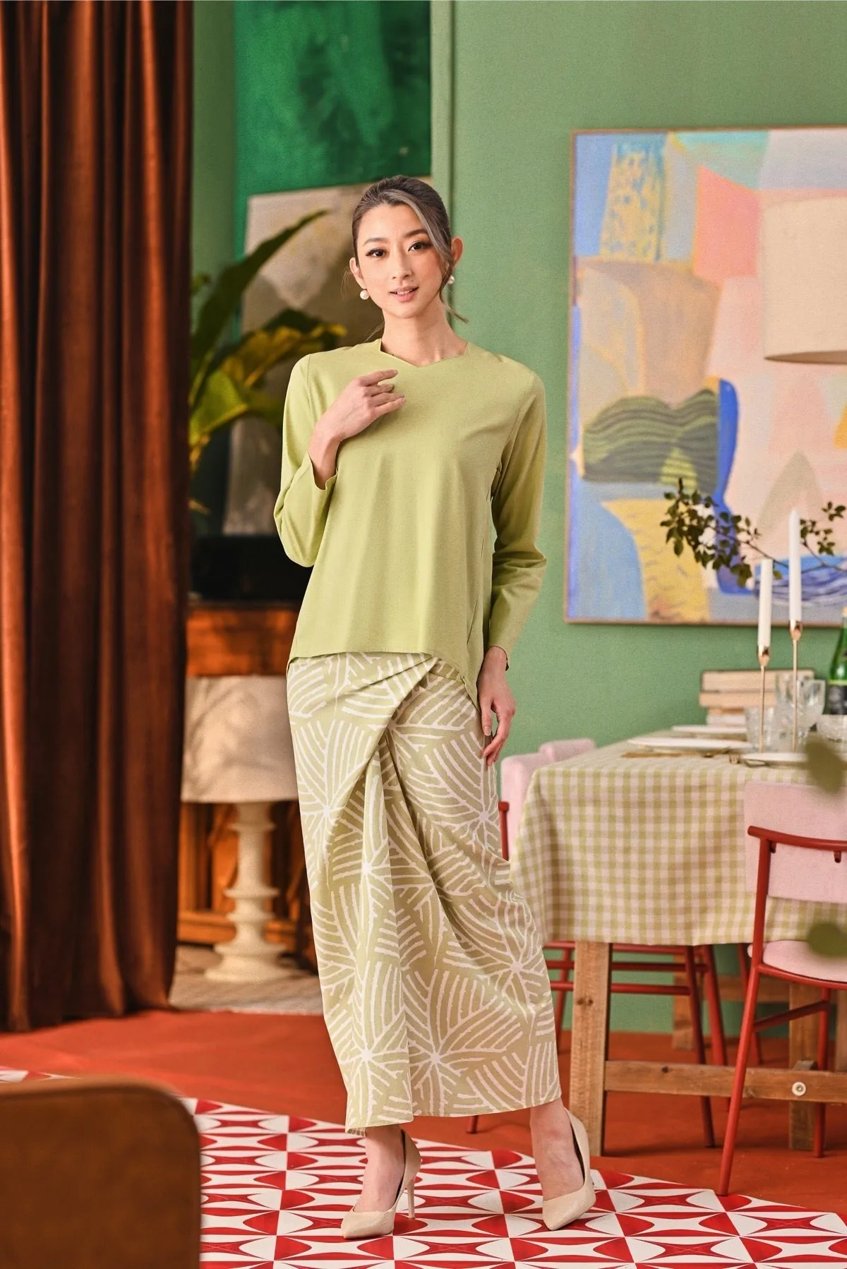 The Capai Women Wrap Skirt - Hope