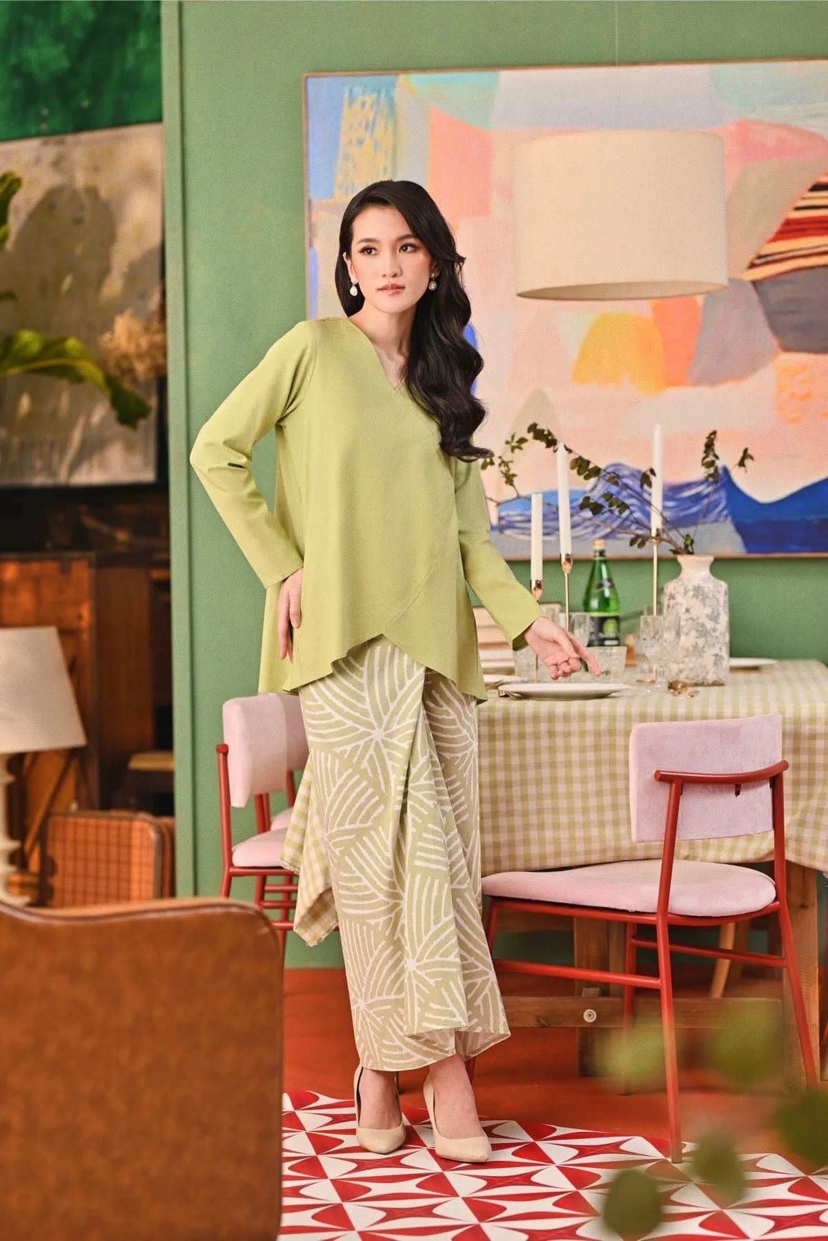 The Capai Women Wrap Skirt - Hope