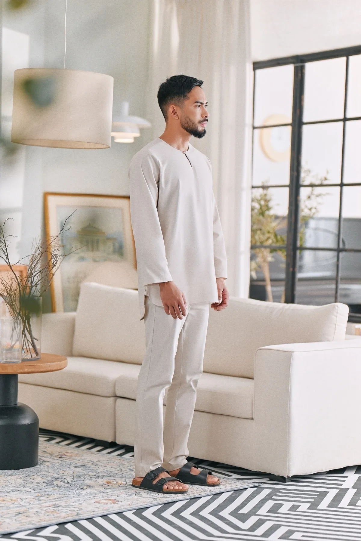 The Caya Men Kurta - Champagne