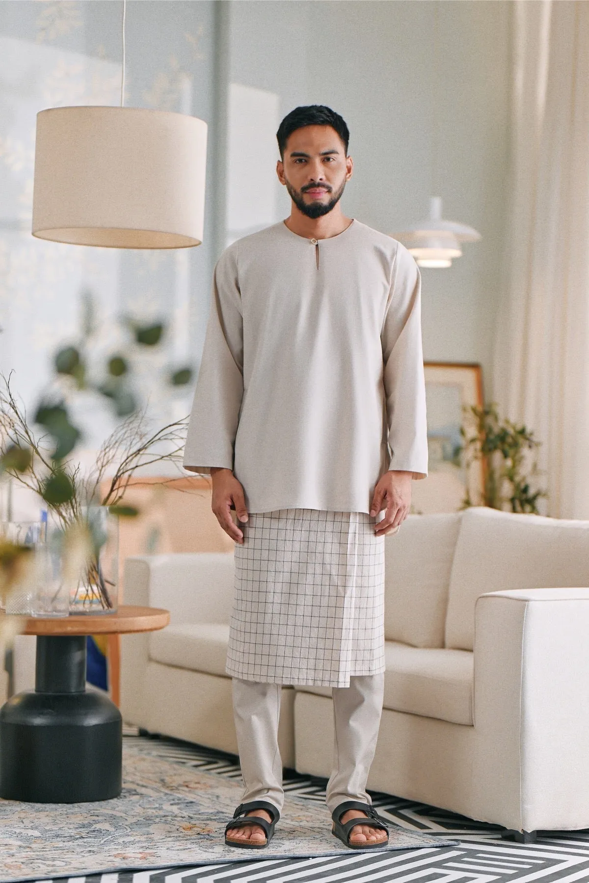 The Caya Men Kurta - Champagne