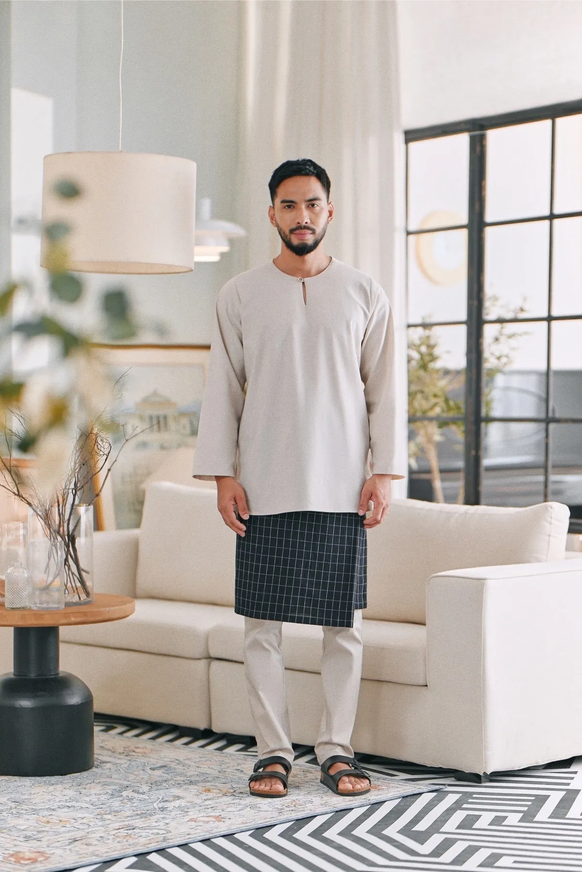 The Caya Men Kurta - Champagne