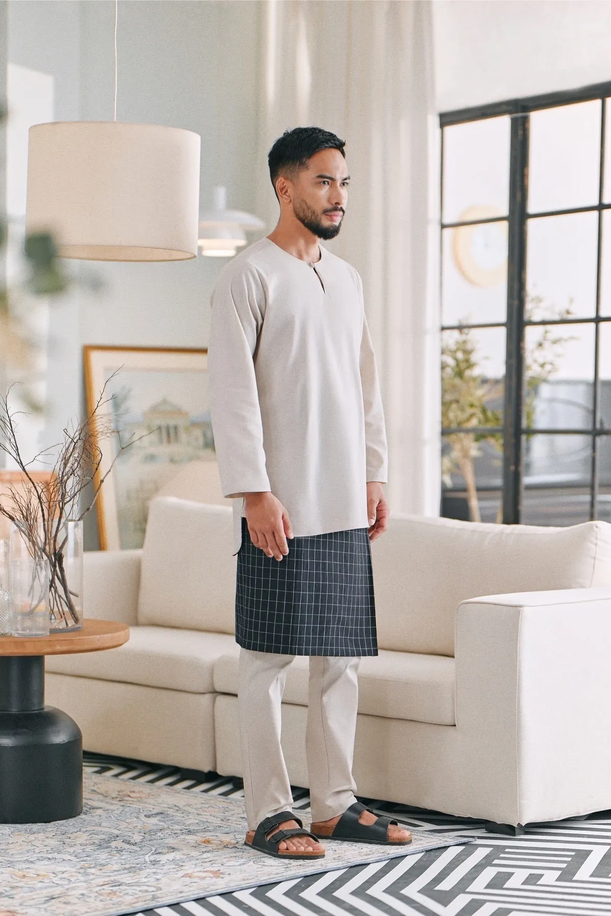 The Caya Men Kurta - Champagne