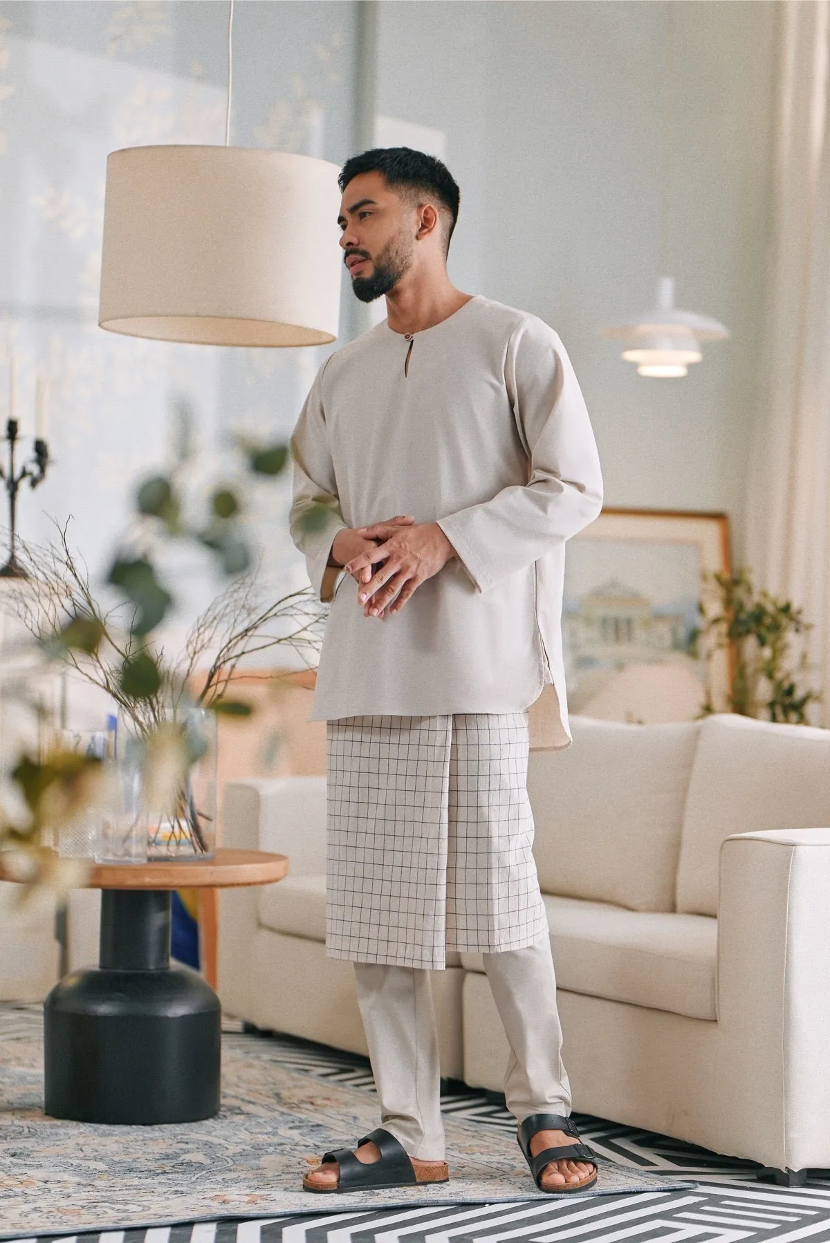 The Caya Men Kurta - Champagne