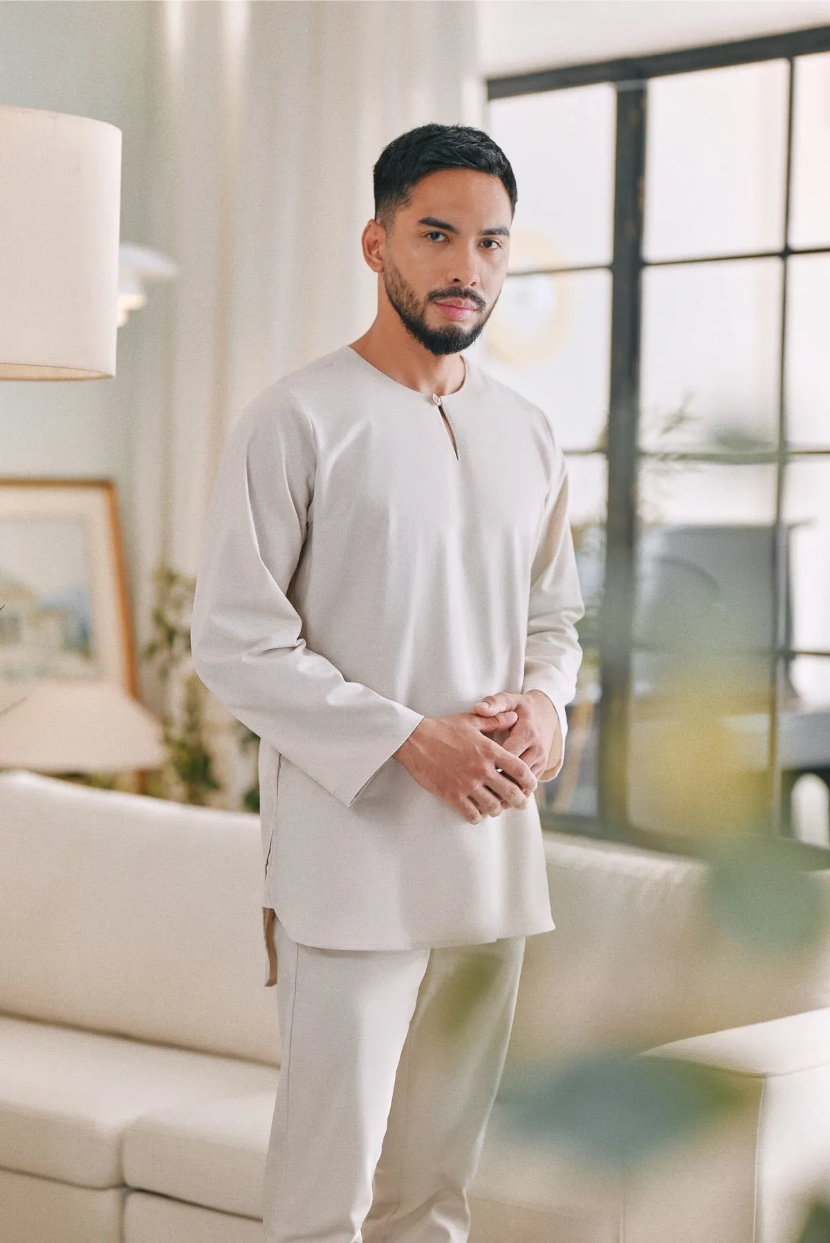 The Caya Men Kurta - Champagne