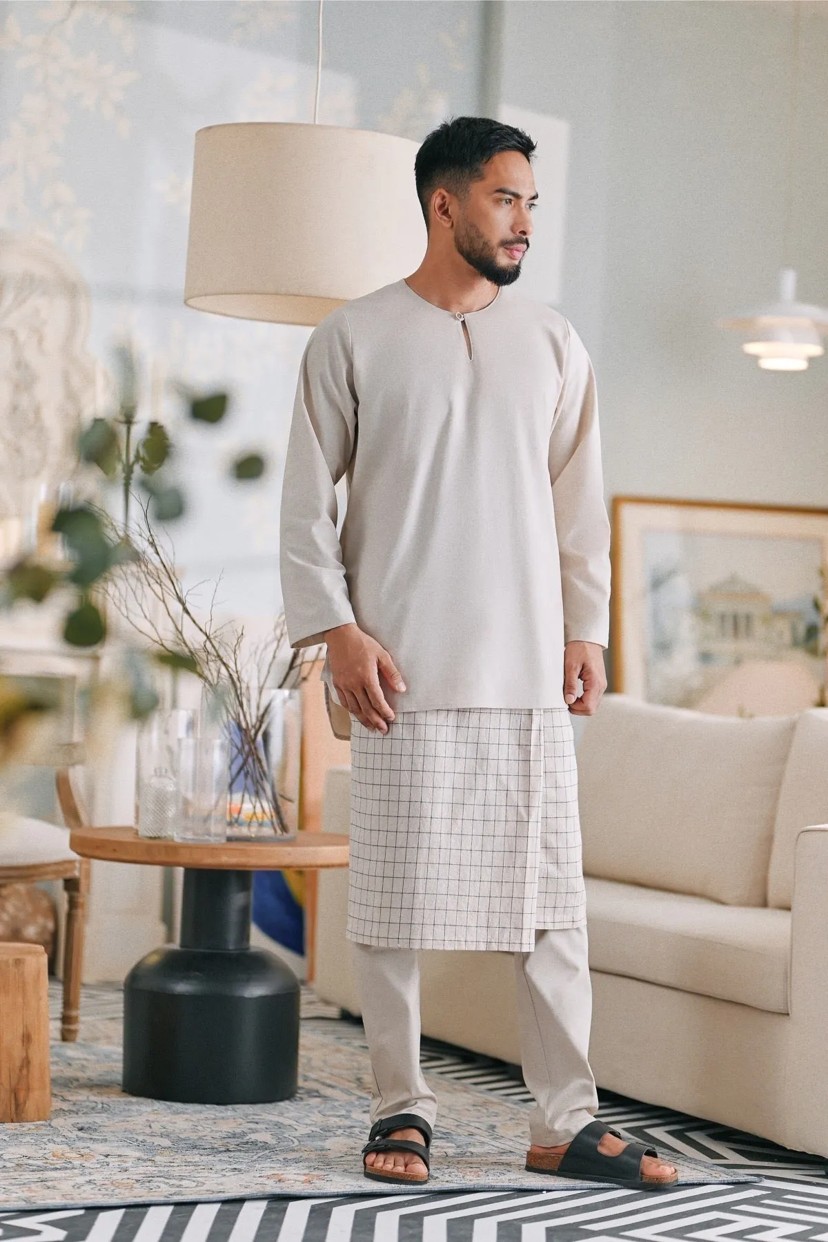 The Caya Men Kurta - Champagne