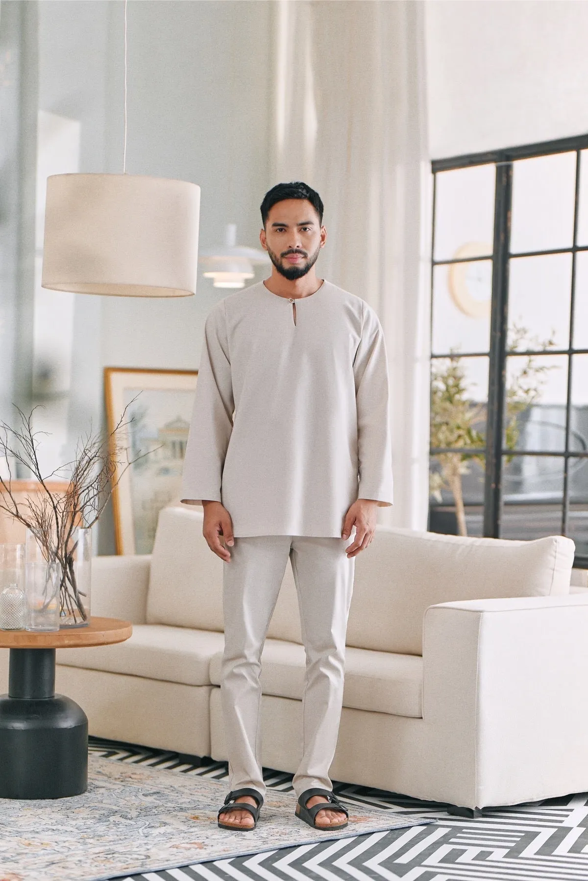 The Caya Men Kurta - Champagne