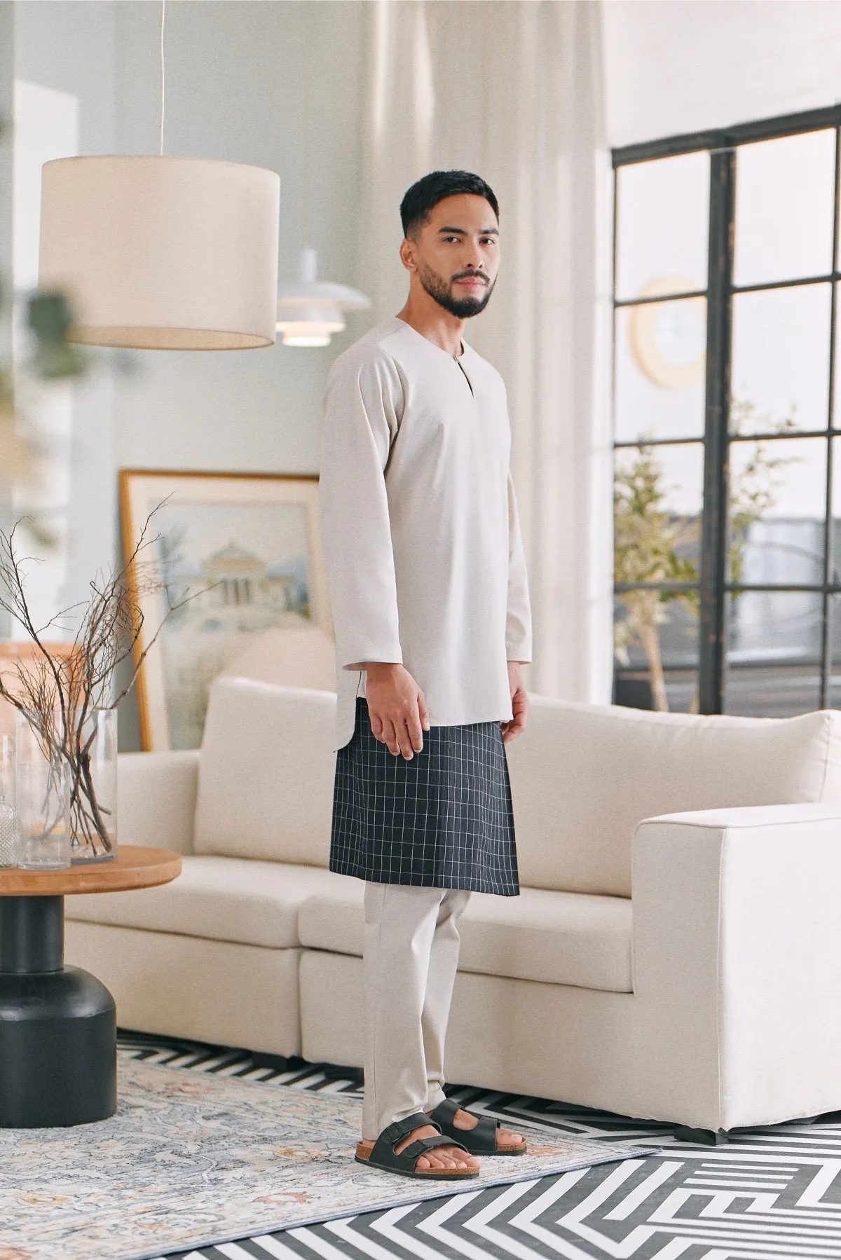 The Caya Men Kurta - Champagne