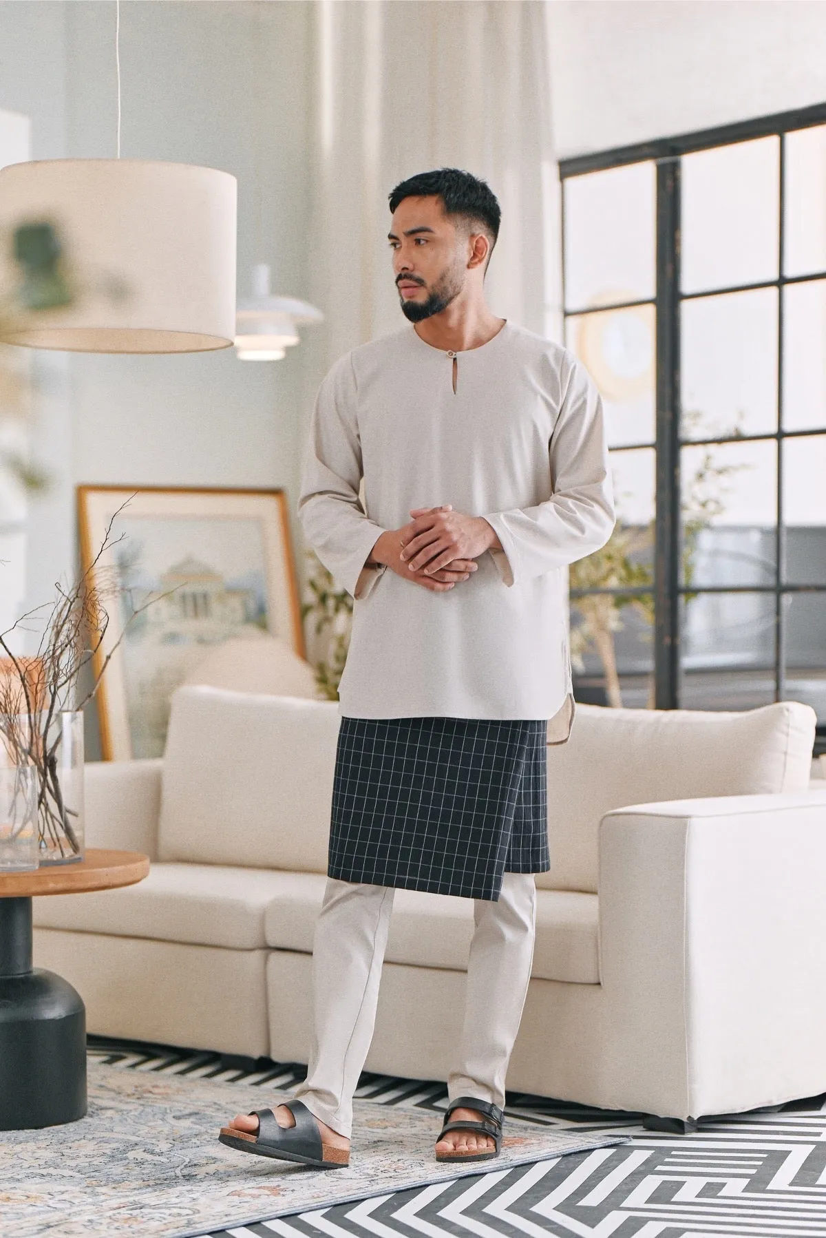 The Caya Men Kurta - Champagne