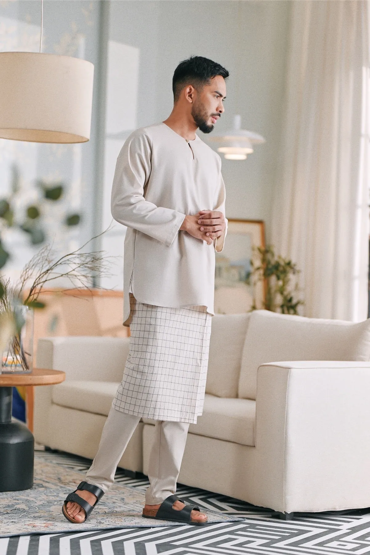 The Caya Men Kurta - Champagne
